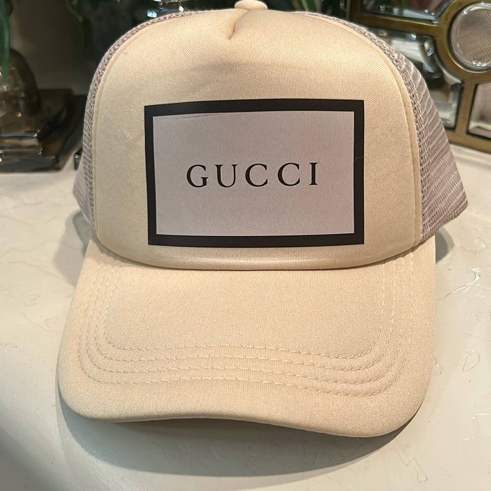 Gucci trucker hat